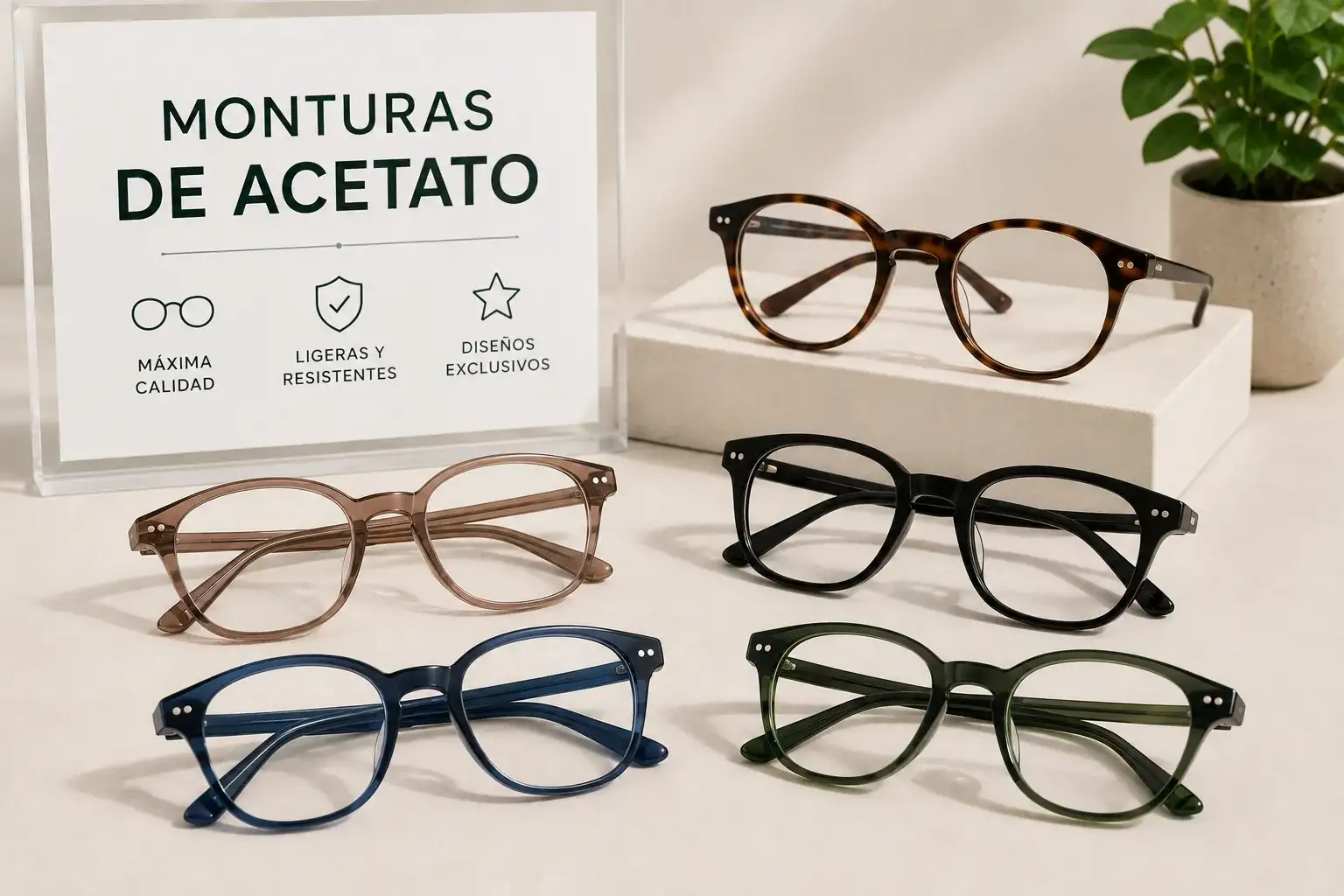 Monturas de Acetato