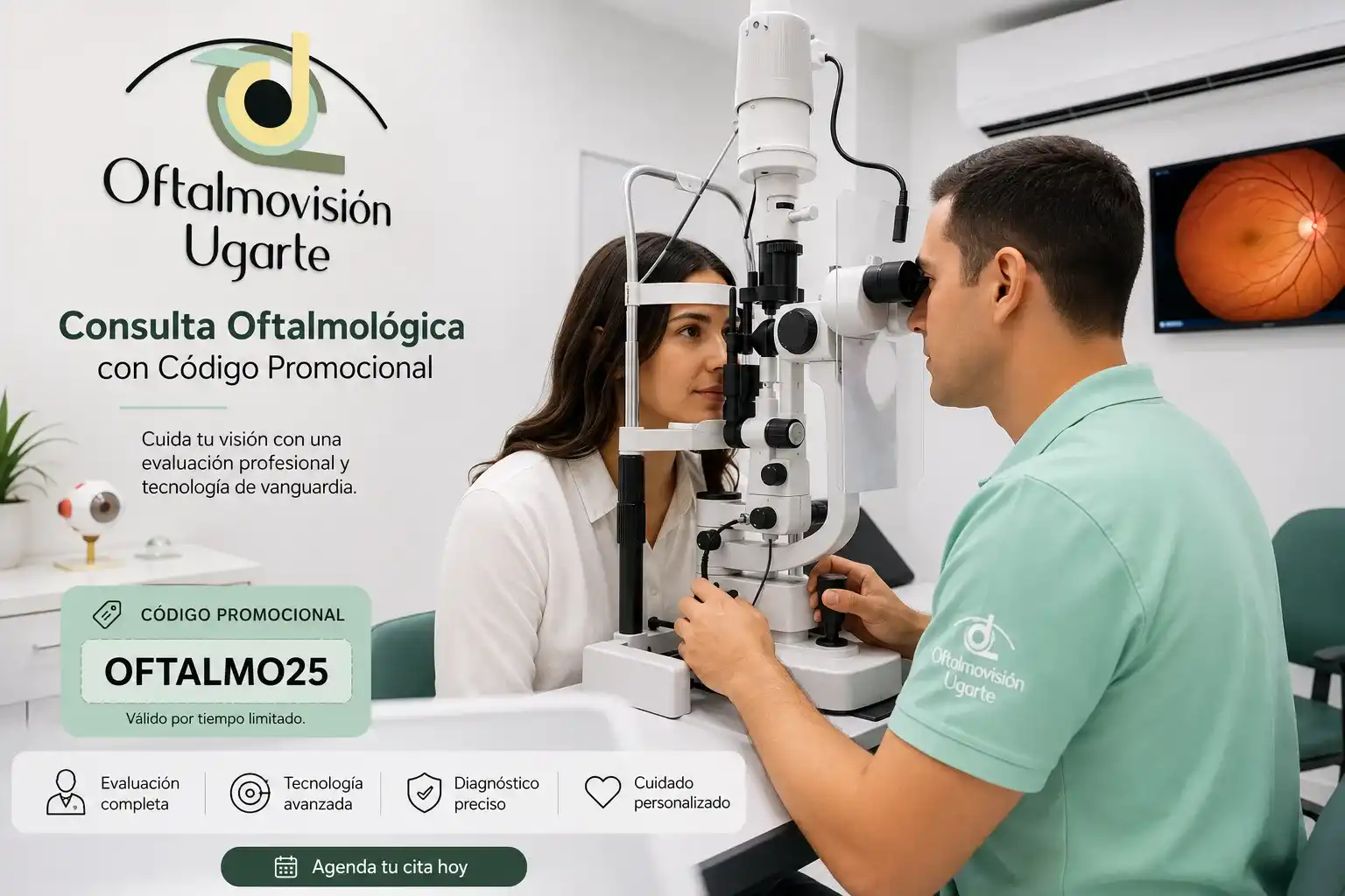 Consulta Oftalmológica con Código Promocional